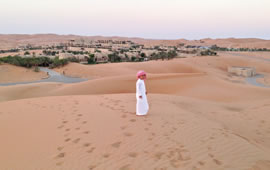 UAEの砂漠